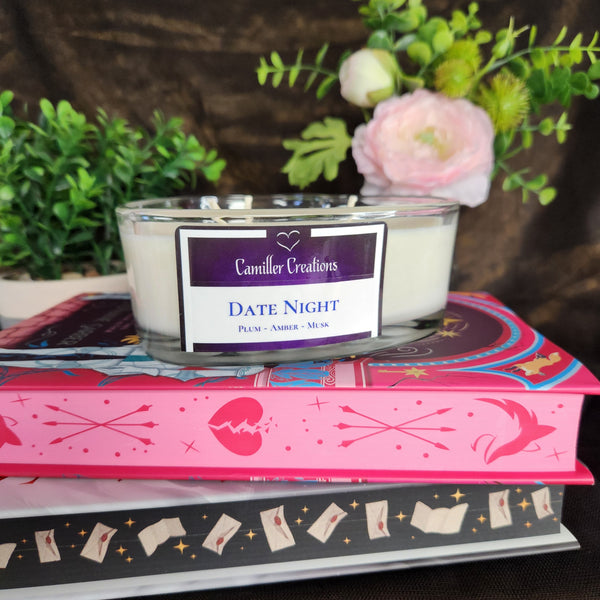 3-Wick Heart Candles