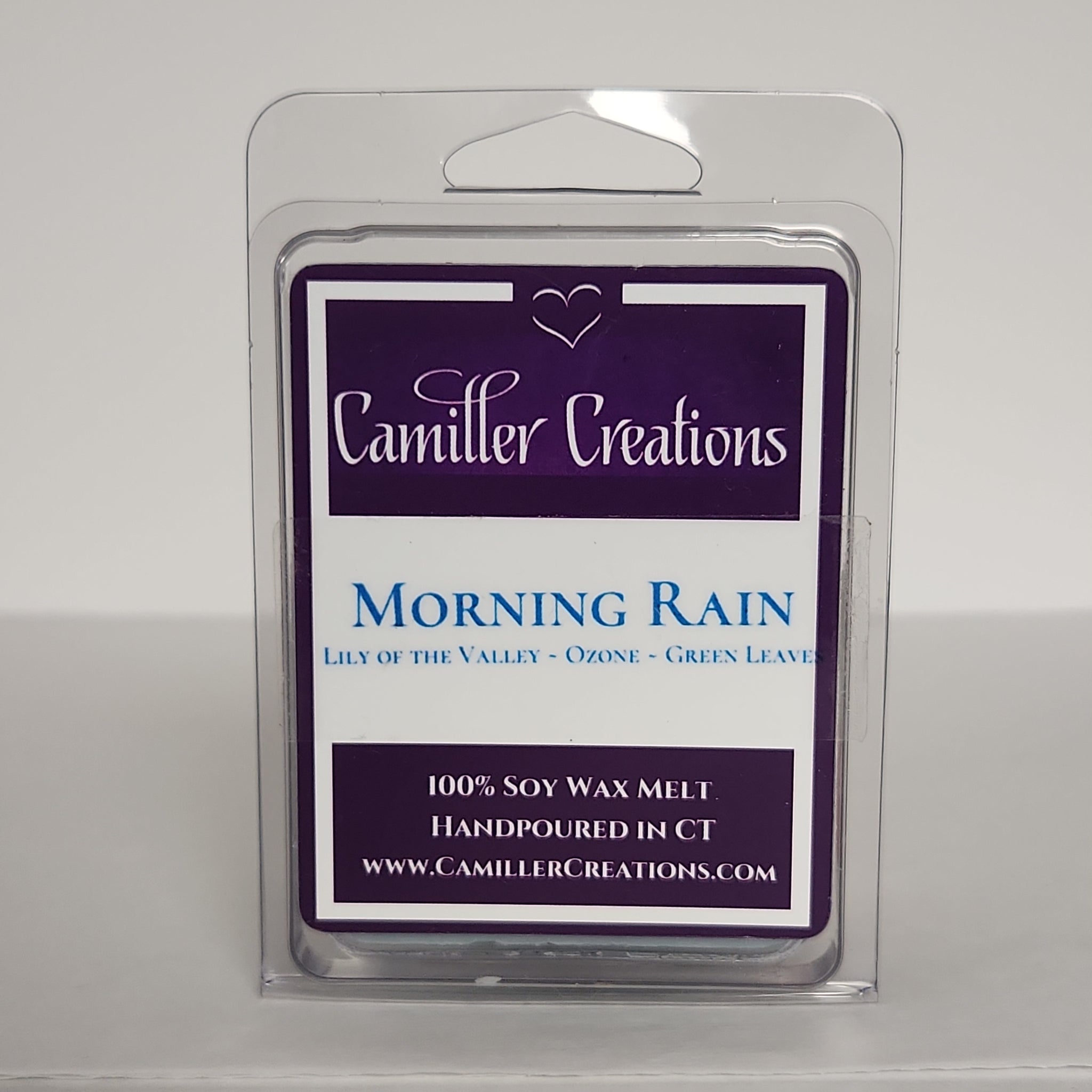 Morning rain wax melts